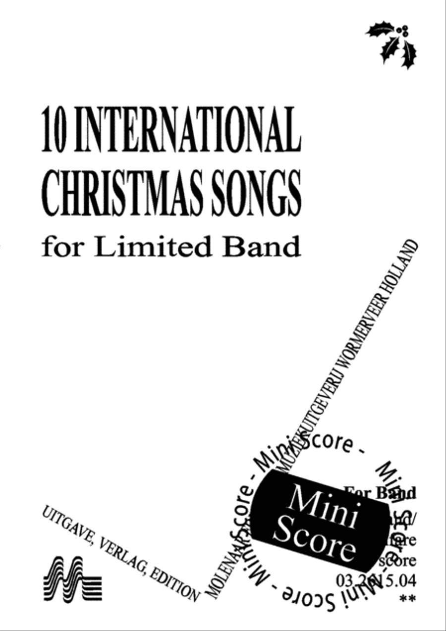10 International Christmas Songs Fanfare Band scores gallery preview page 3
