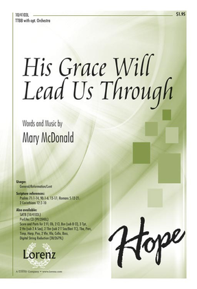 Book cover for His Grace Will Lead Us Through