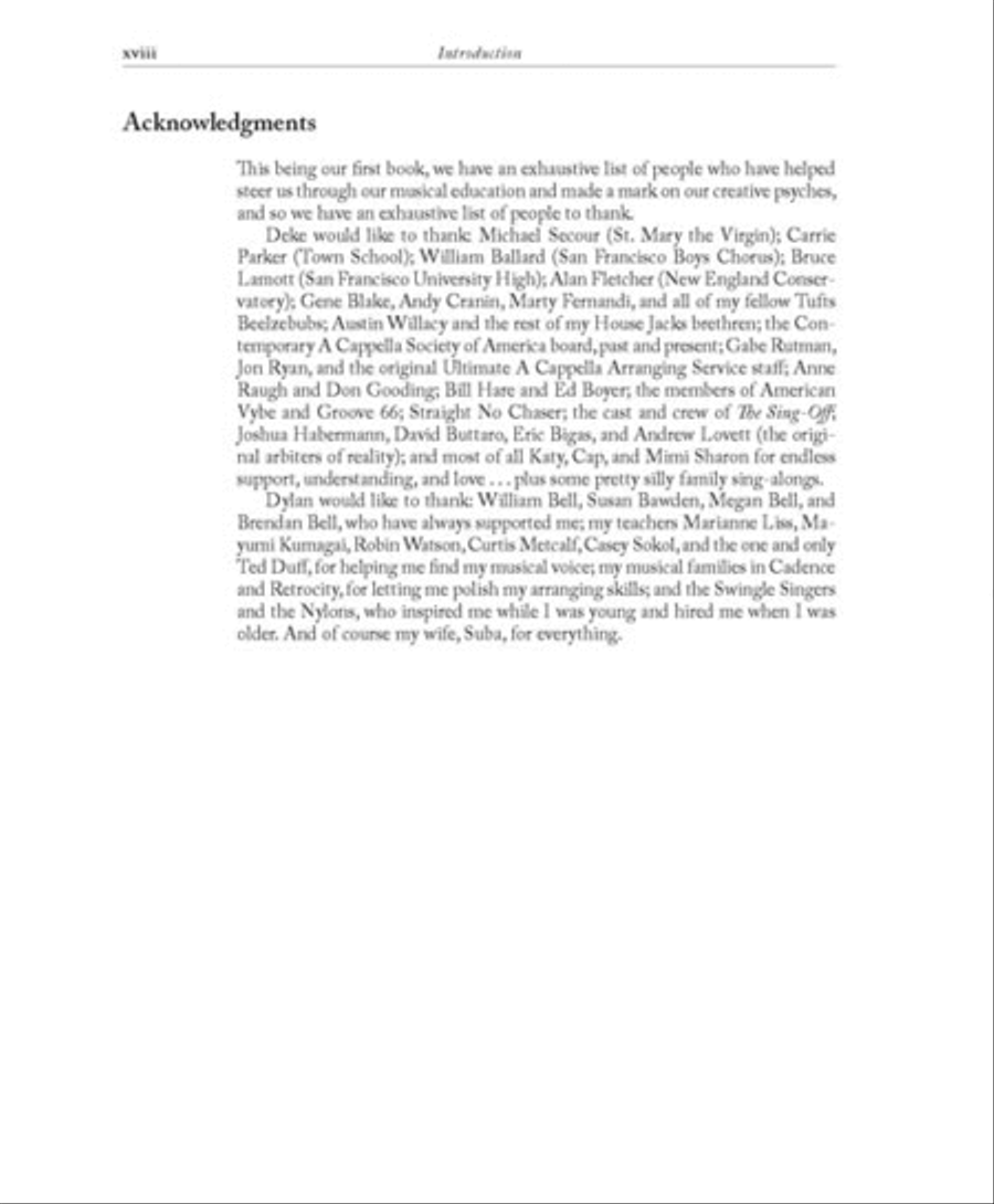 A Cappella Arranging A Cappella scores gallery preview page 13
