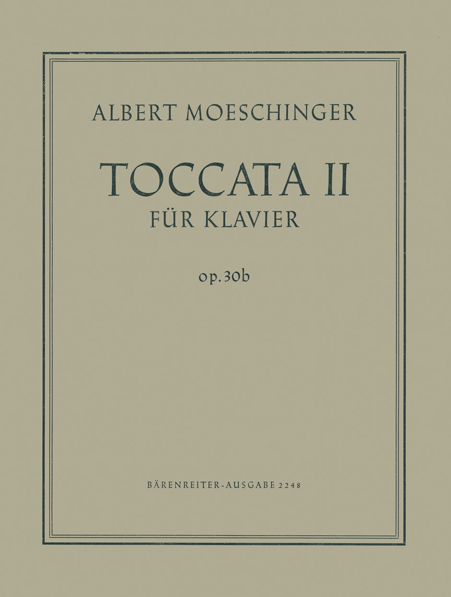 Toccata, No. 2, Op. 30b Toccata, No. 2, Op. 30b Piano Solo scores gallery preview page 1