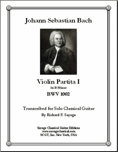 Violin Partita I in B Minor BWV 1002