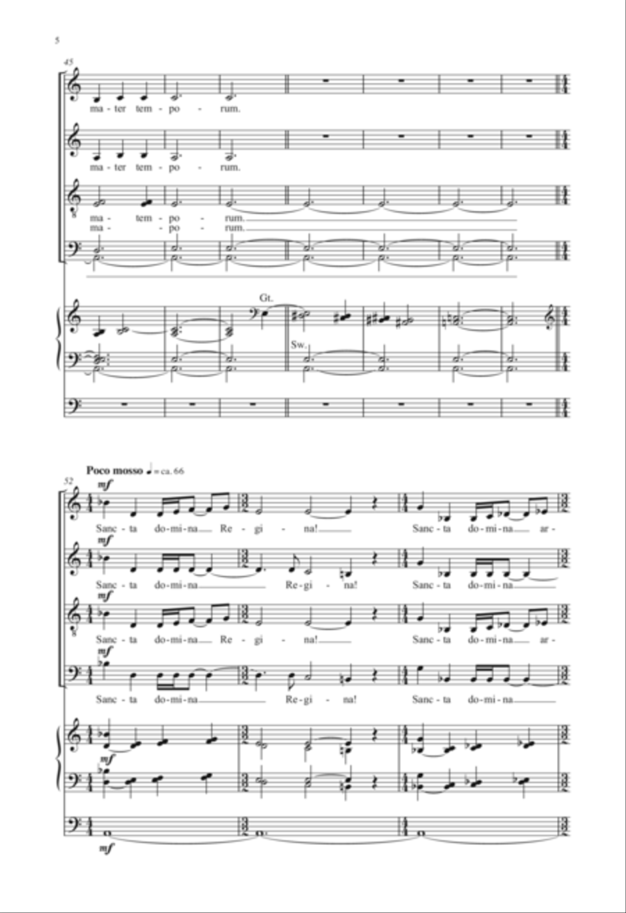 The Chelsea Carol 4-Part scores gallery preview page 5