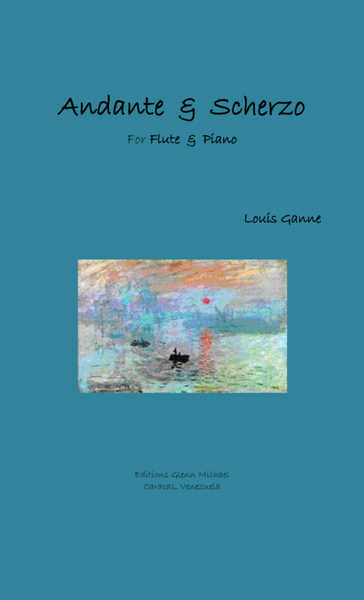 Andante & Scherzo for flute & piano image number null