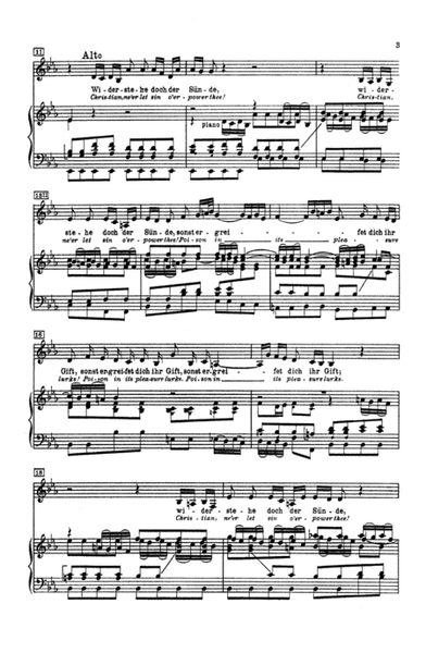 Cantata No. 54 -- Widerstehe doch der Sunde