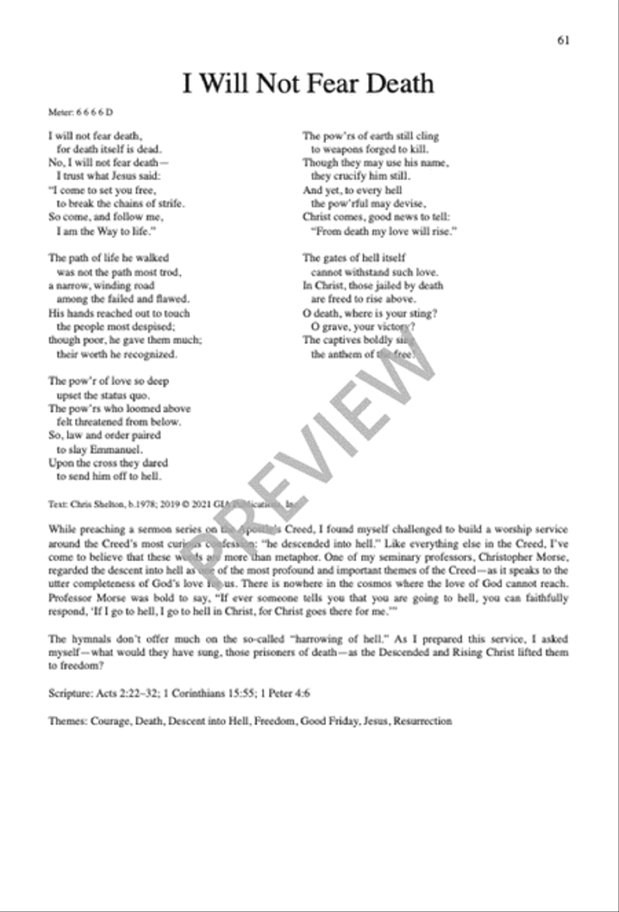 Sing No Empty Alleluias Sacred scores gallery preview page 56