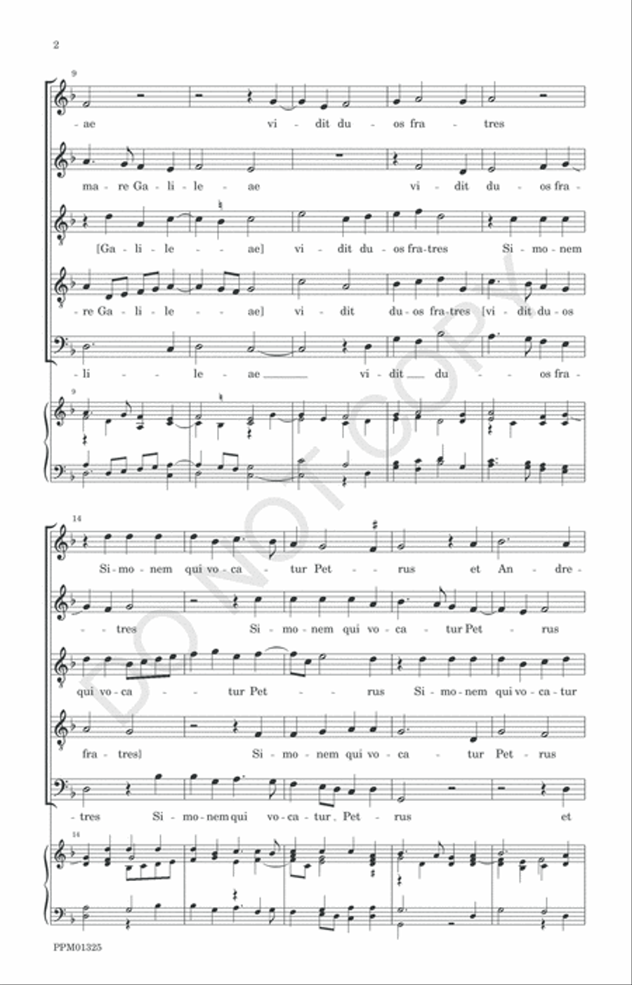 Ambulans Jesus Ambulans Jesus A Cappella scores gallery preview page 7
