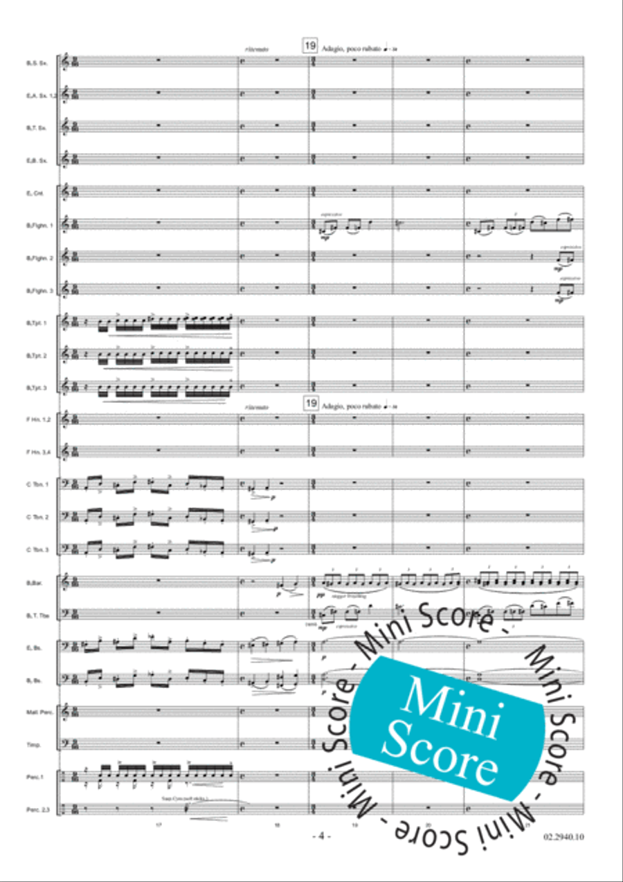 Aurora Fanfare Band scores gallery preview page 10