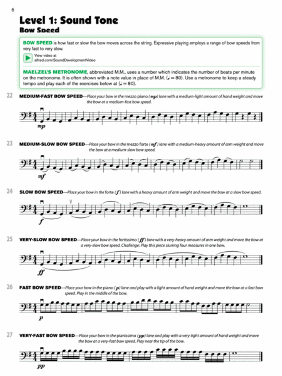 Sound Innovations for String Orchestra -- Sound Development Chamber Orchestra scores gallery preview page 7
