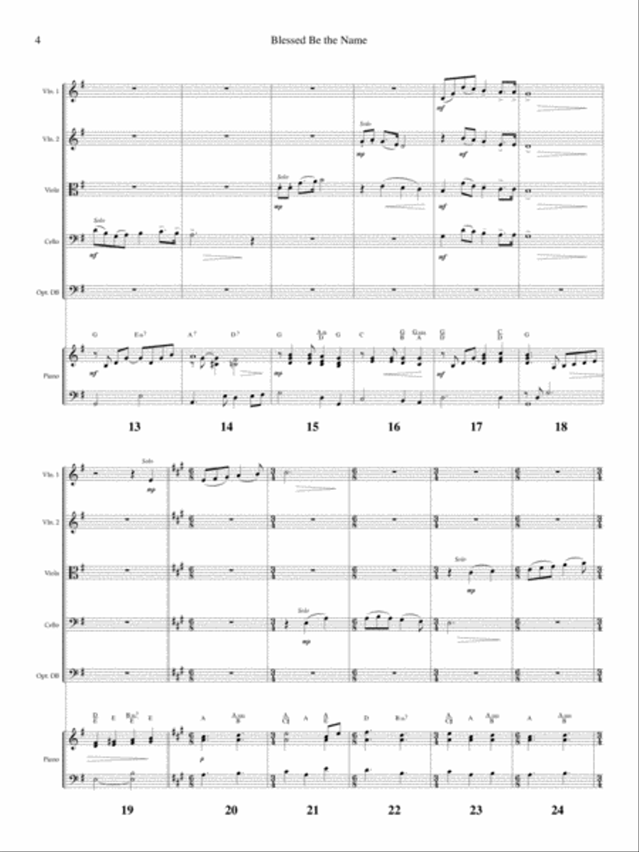 Creative Hymns for String Quartet, Vol. 2 String Quartet scores gallery preview page 3