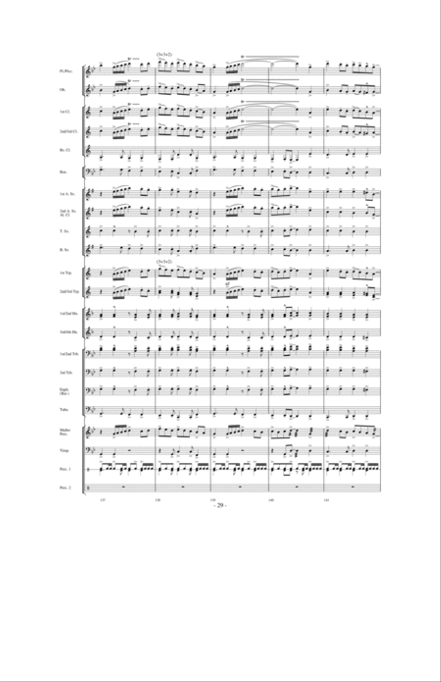 Ascentium Concert Band scores gallery preview page 28