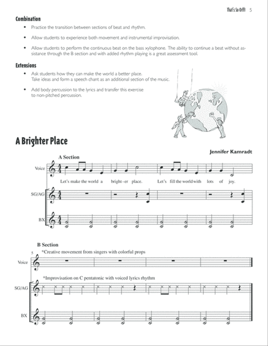 That's So Orff! That's So Orff! Classroom Materials scores gallery preview page 6