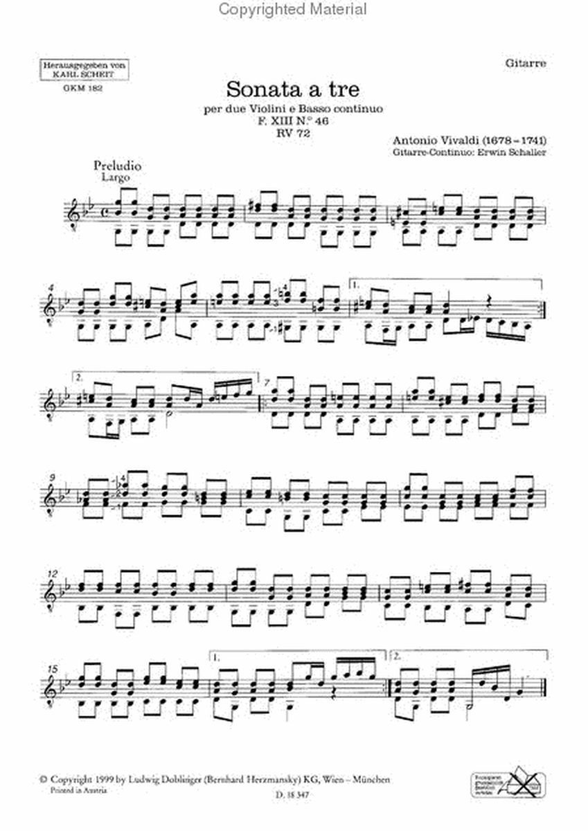 Sonata a tre g-moll op5 / 6