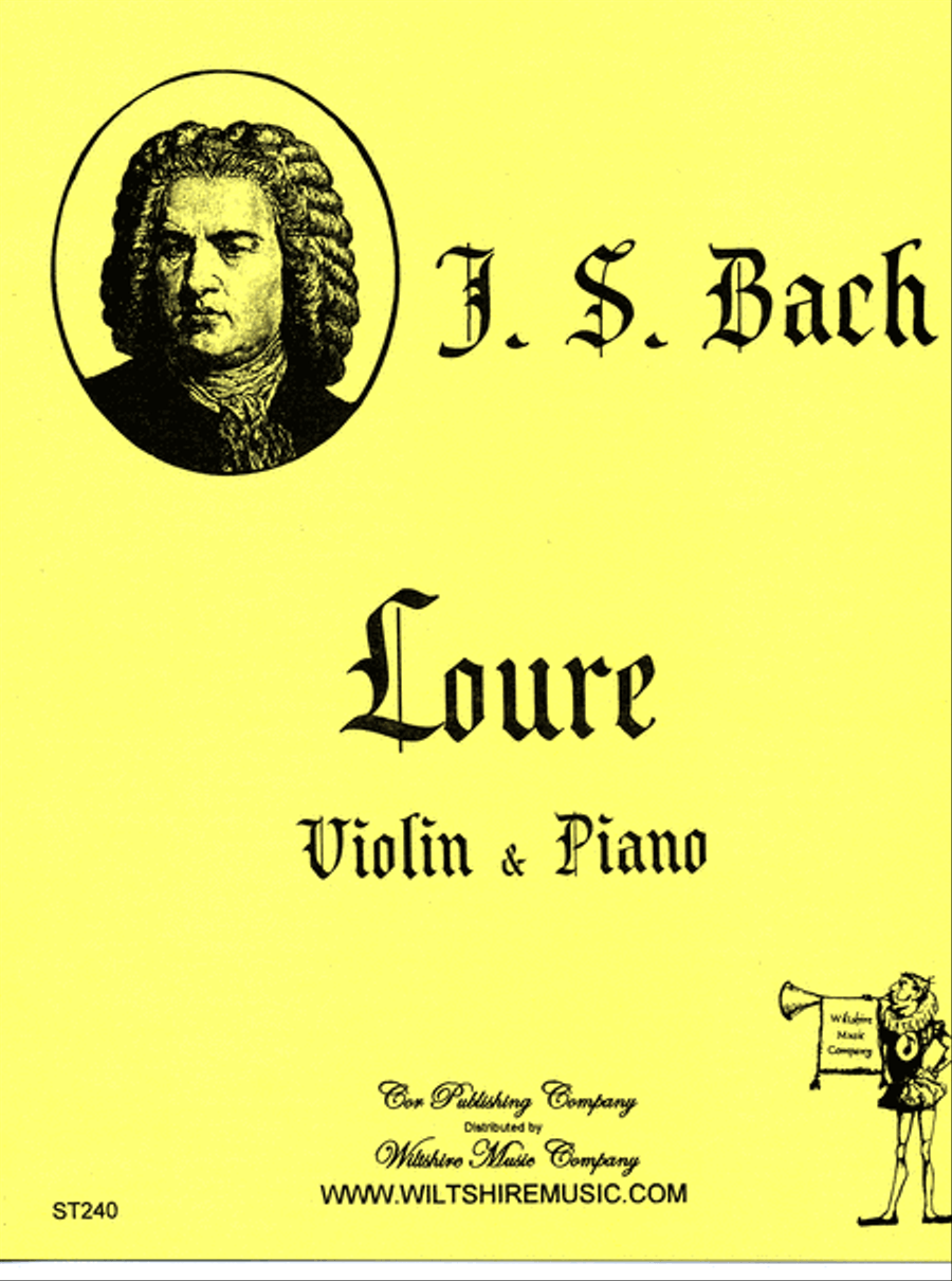 Loure Loure Violin Solo scores gallery preview page 1