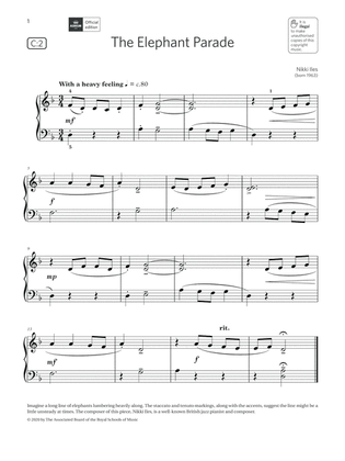 The Elephant Parade (Grade Initial, list C2, from the ABRSM Piano Syllabus 2021 & 2022)