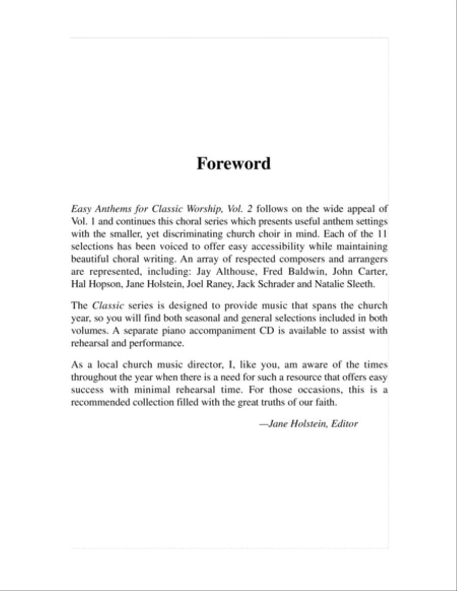 Easy Anthems, Vol. 2 3-Part scores gallery preview page 3