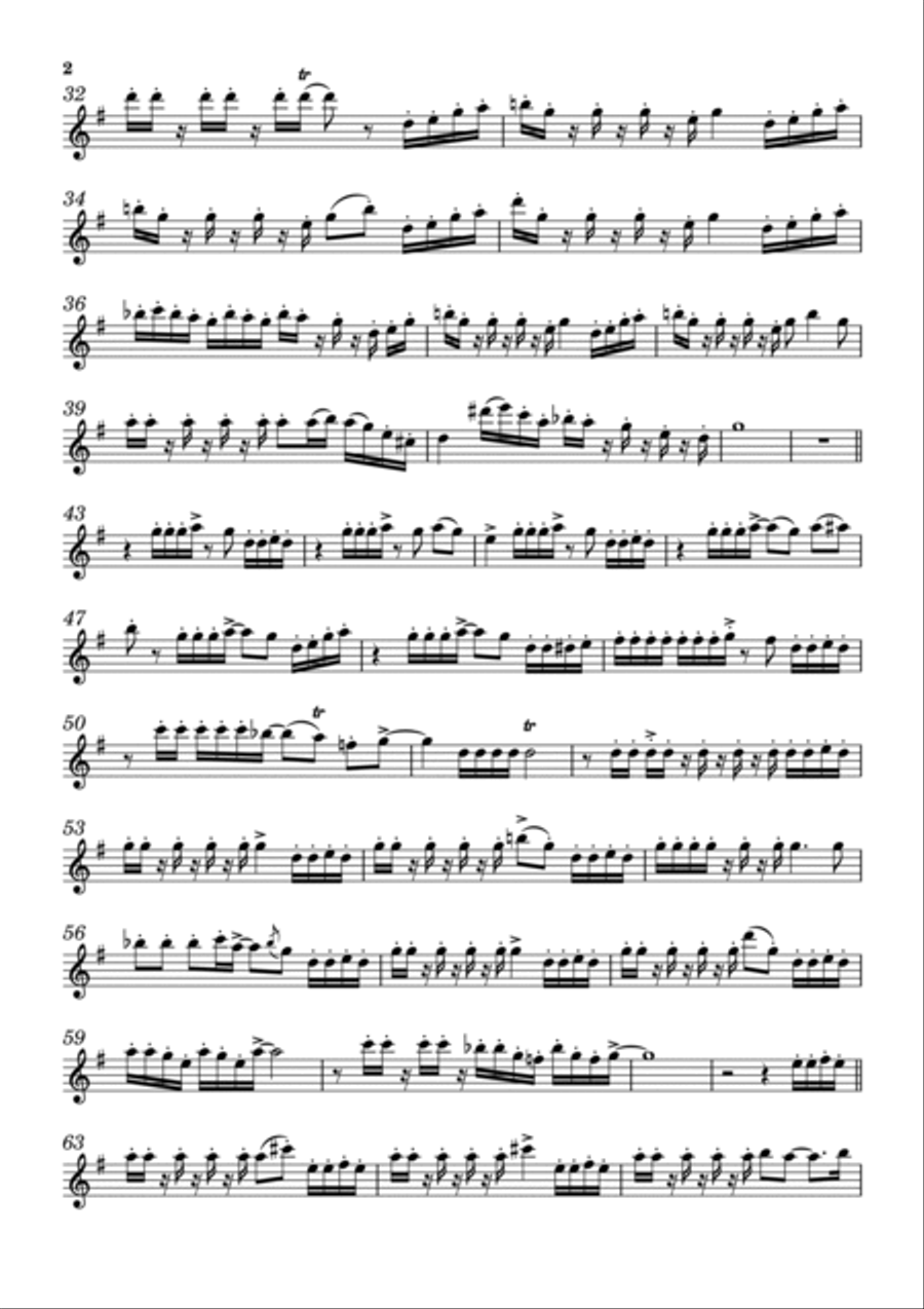 Livewire! Livewire! Flute Solo scores gallery preview page 2