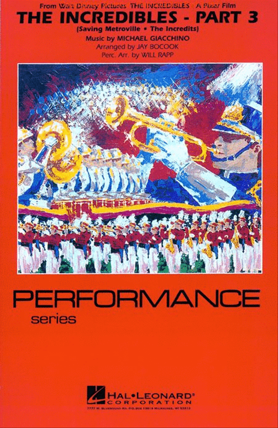 The Incredibles – Part 3 Marching Band scores gallery preview page 2