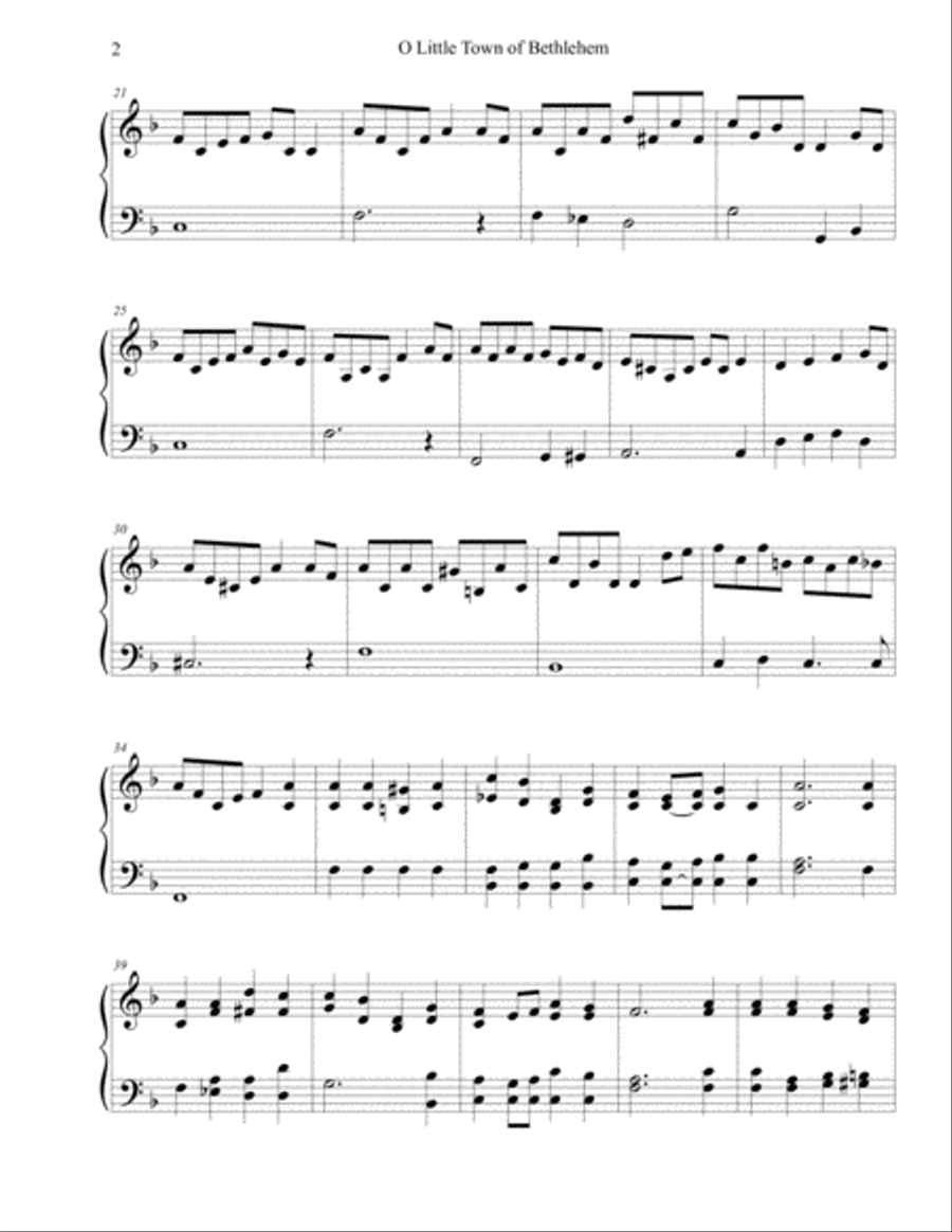 Traditional Christmas Carols for Piano: Blue Set Piano Solo scores gallery preview page 3