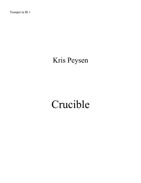 Crucible - parts