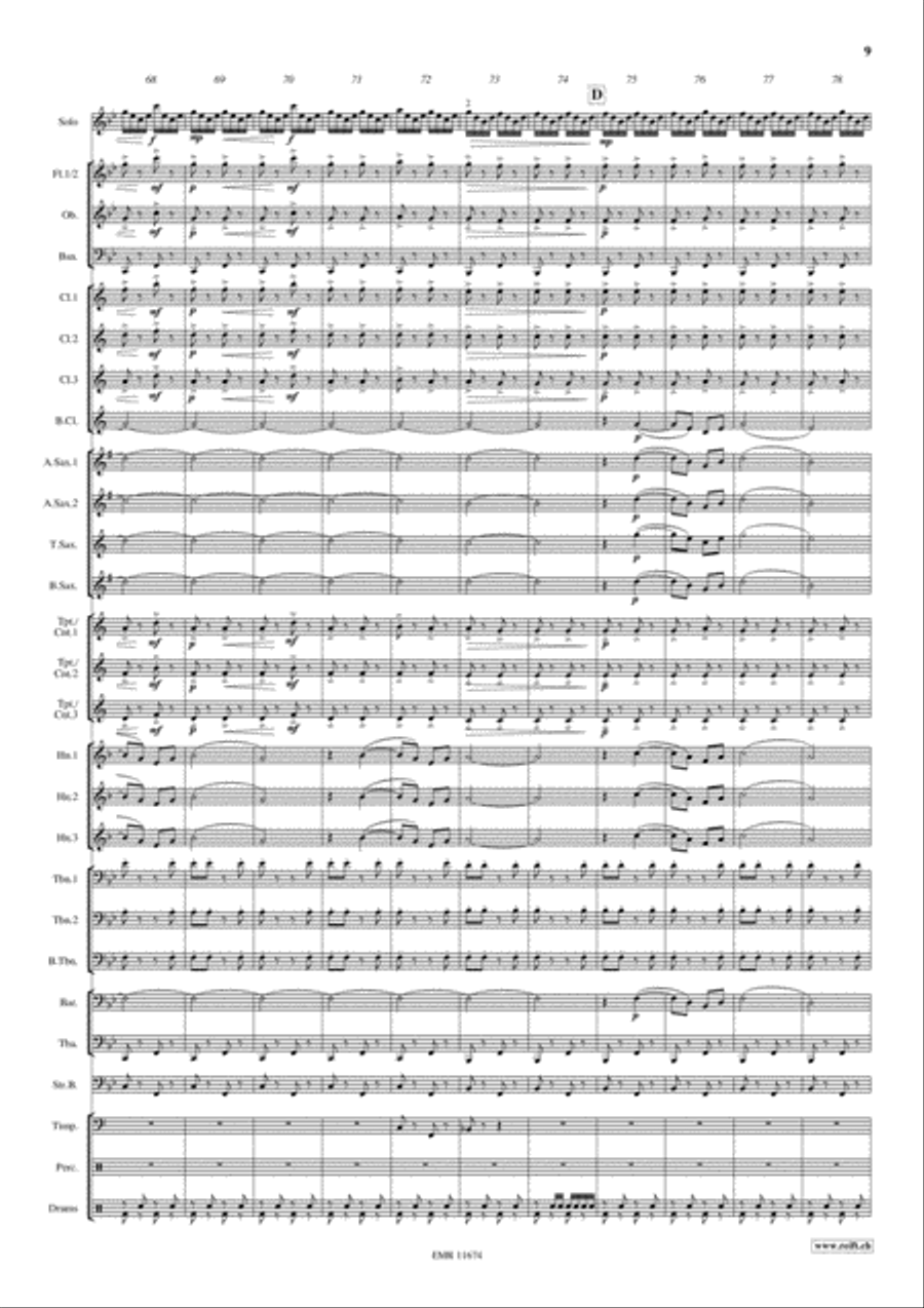 Zirkus Renz Zirkus Renz Concert Band scores gallery preview page 9