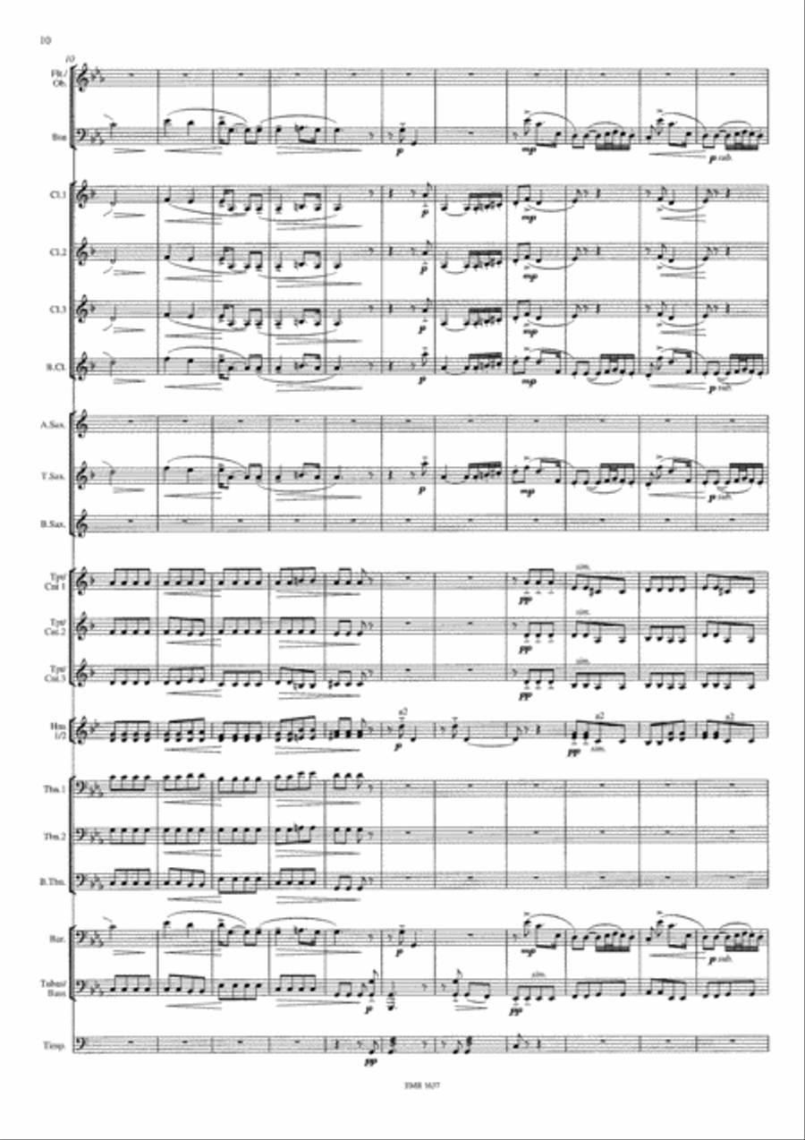 Barry Lyndon Concert Band scores gallery preview page 8