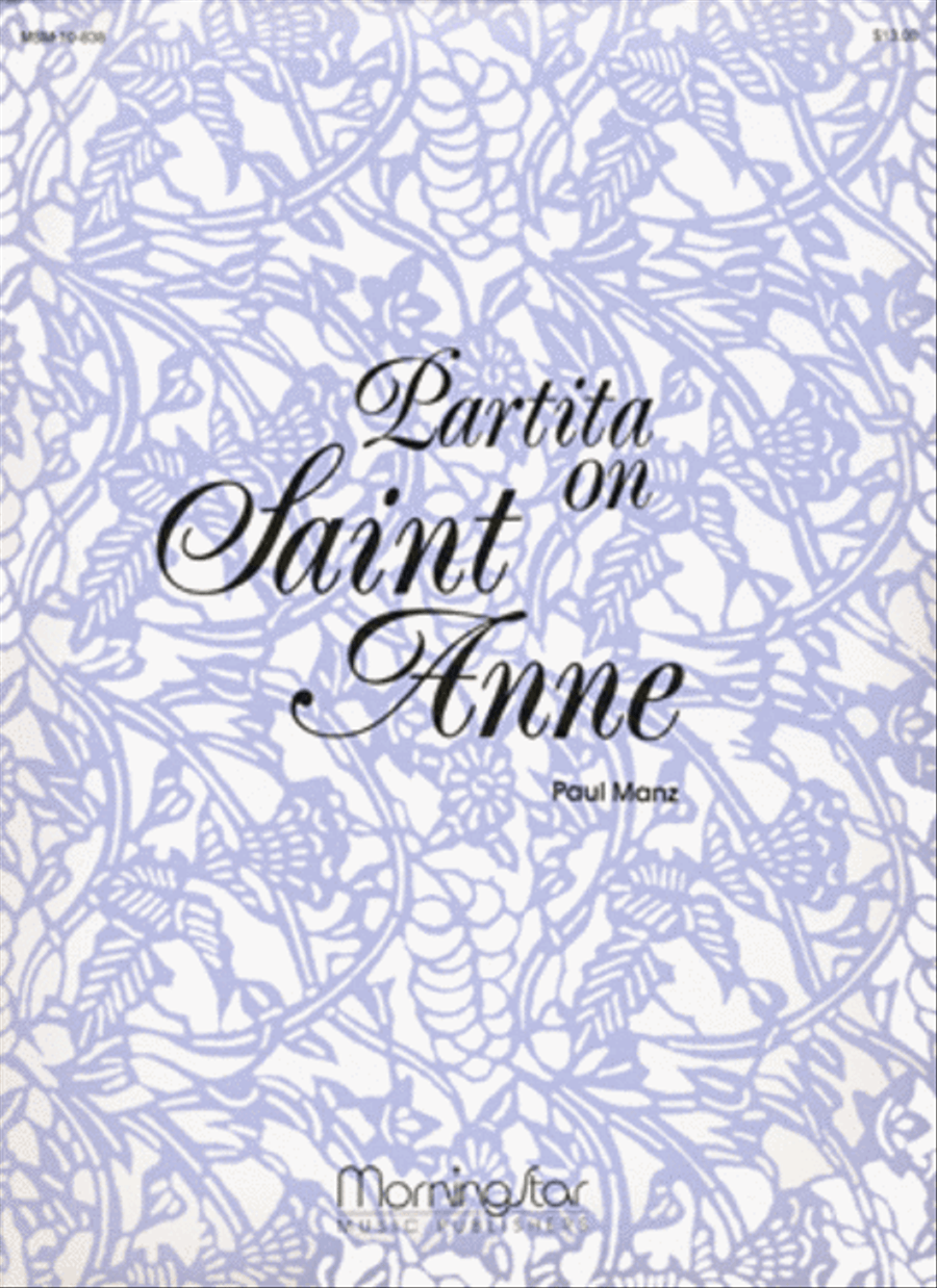 Partita on St. Anne Organ scores gallery preview page 1
