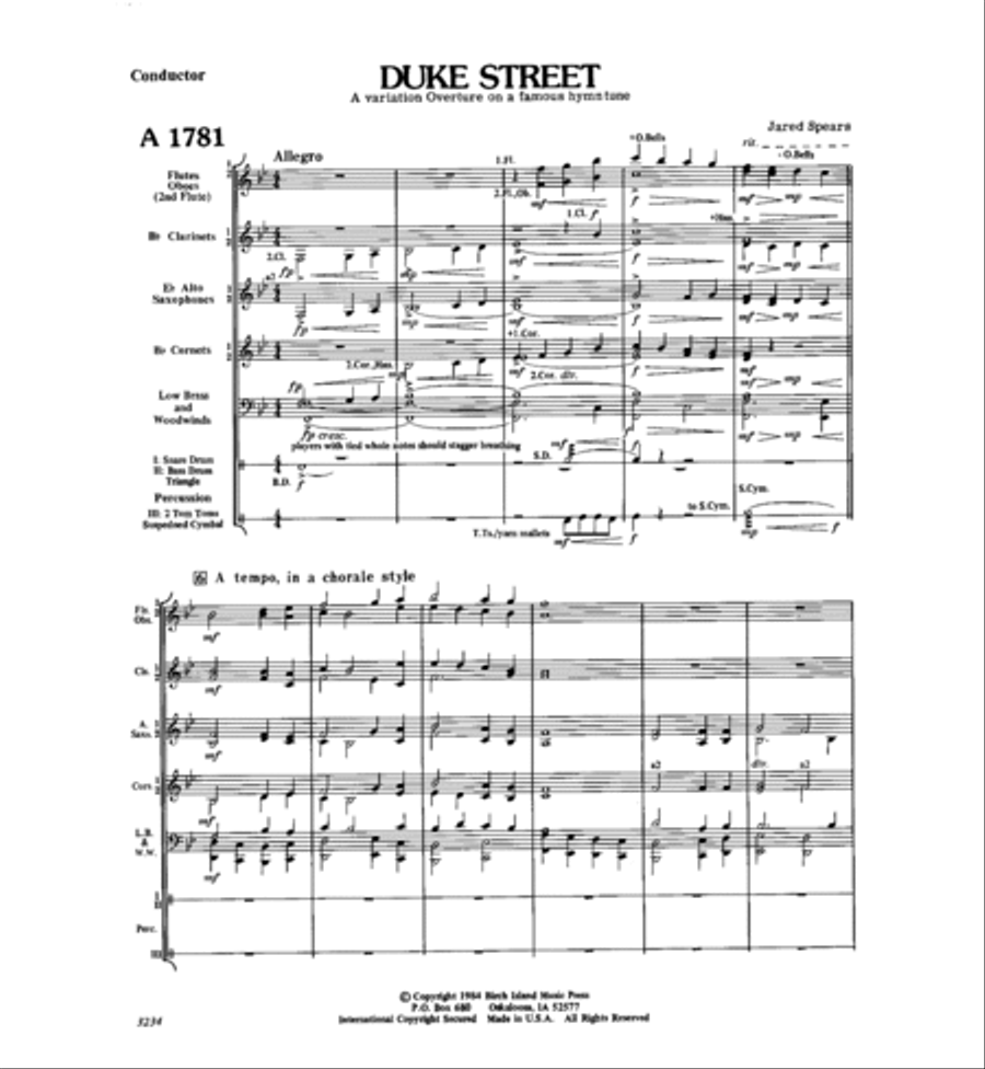 Duke Street Duke Street Concert Band scores gallery preview page 2