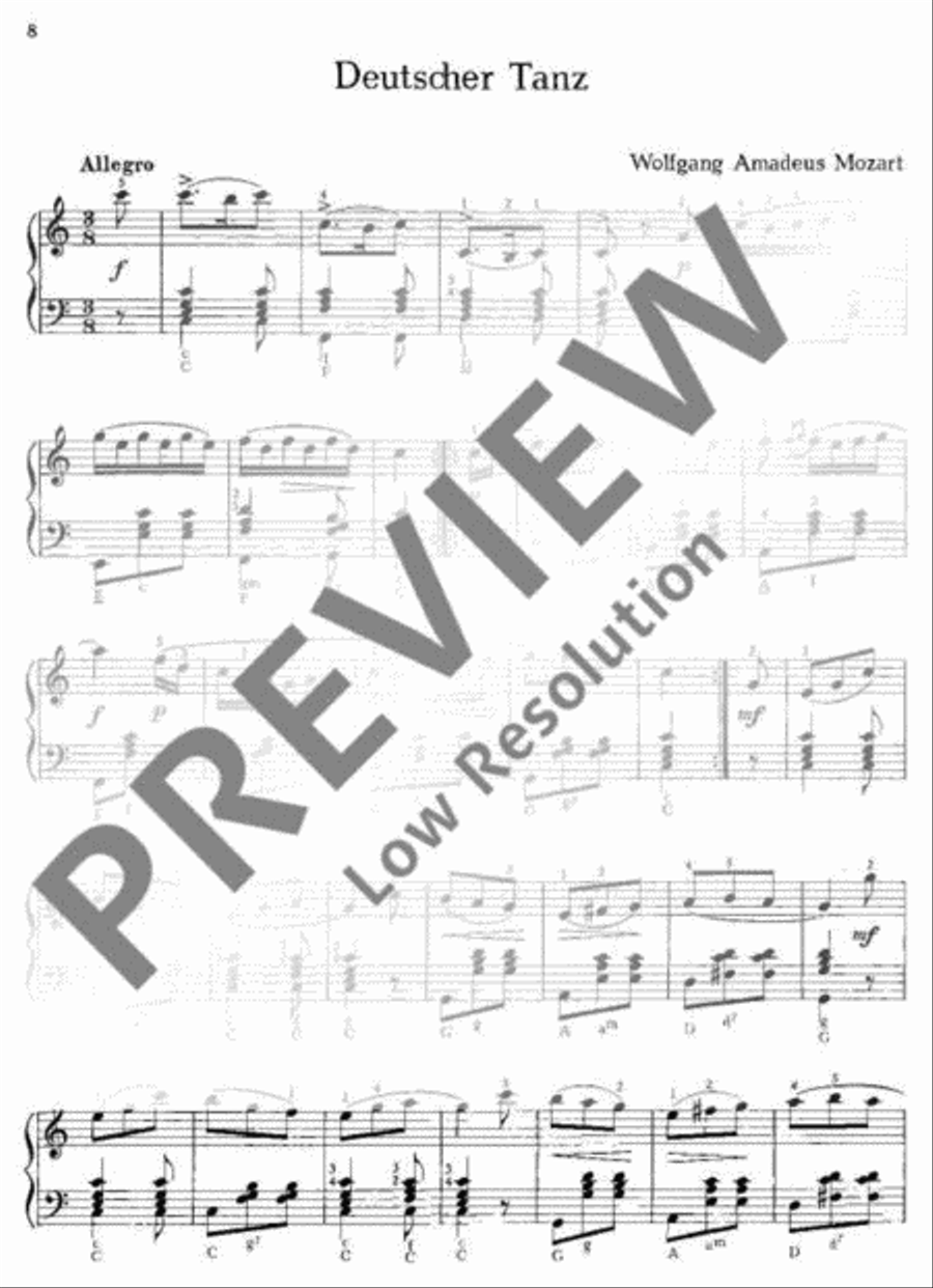 Kleine Tänze großer Meister Accordion scores gallery preview page 9