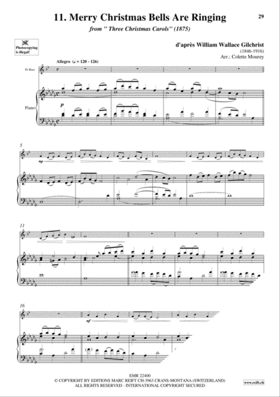 20 Greatest Christmas Hits Voice Solo scores gallery preview page 13
