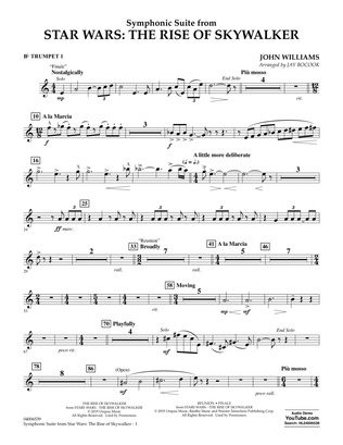 Symphonic Suite from Star Wars: The Rise of Skywalker (arr. Bocook) - Bb Trumpet 1
