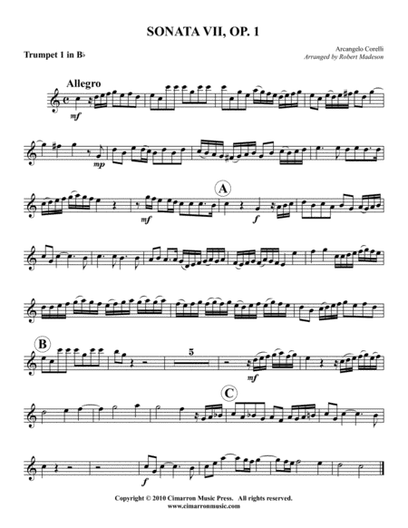 Sonata VII, Op. 1
