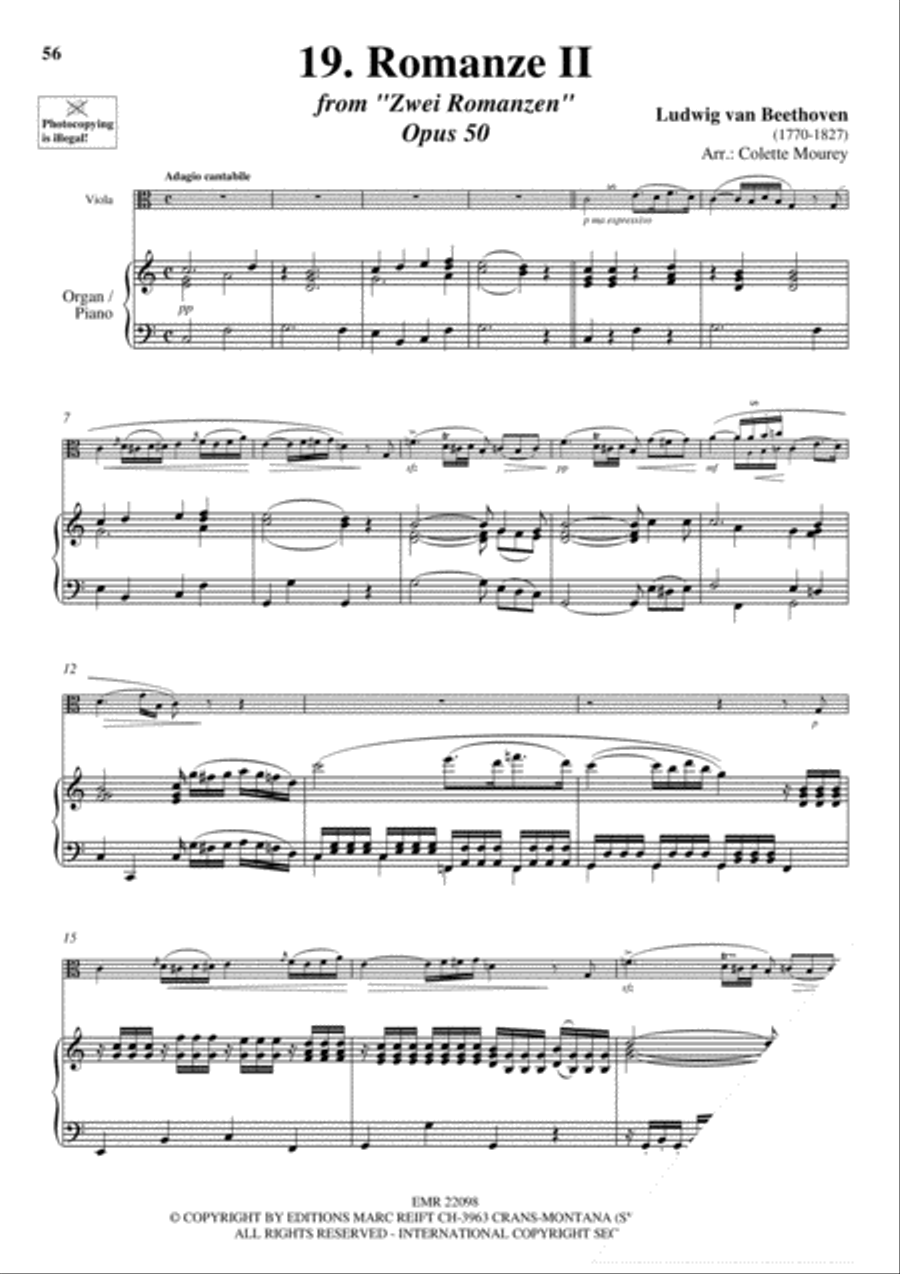 20 Greatest Meditations Piano Accompaniment scores gallery preview page 21