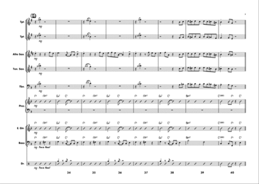 Turn It Off Small Ensemble scores gallery preview page 5