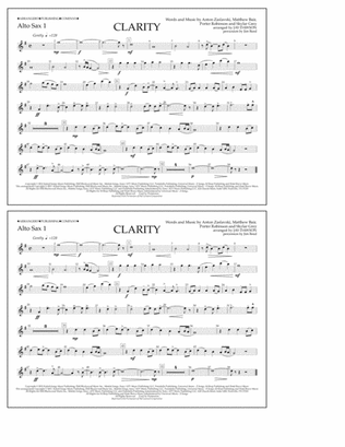 Clarity - Alto Sax 1