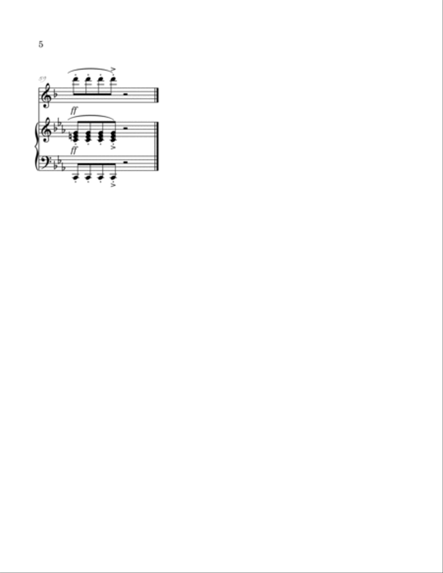 Theme From The Simpsons Clarinet Solo scores gallery preview page 6