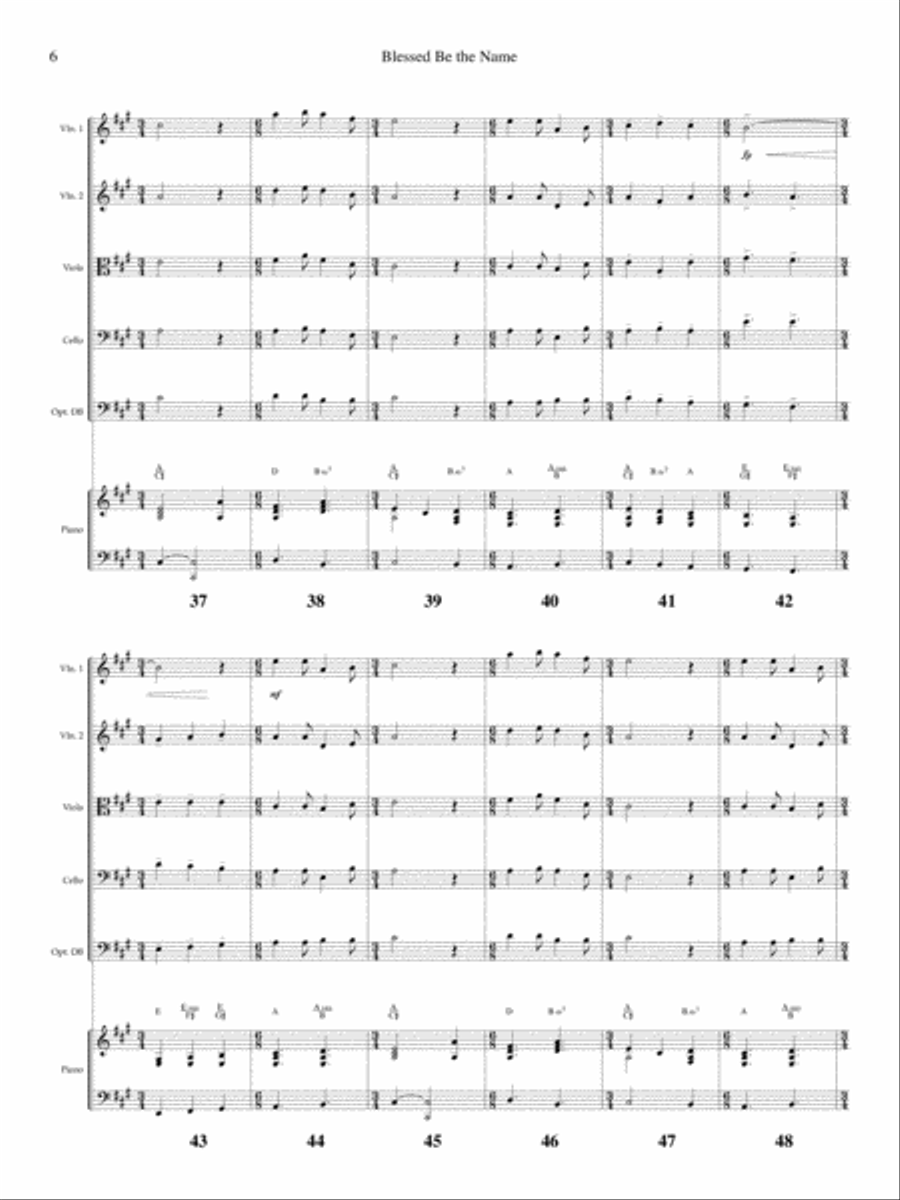 Creative Hymns for String Quartet, Vol. 2 String Quartet scores gallery preview page 5