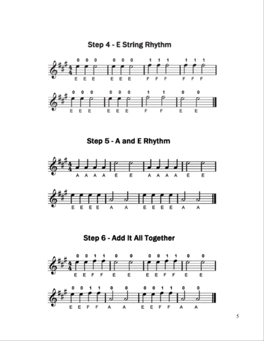 Smart Violin Method Book One Violin Solo scores gallery preview page 6