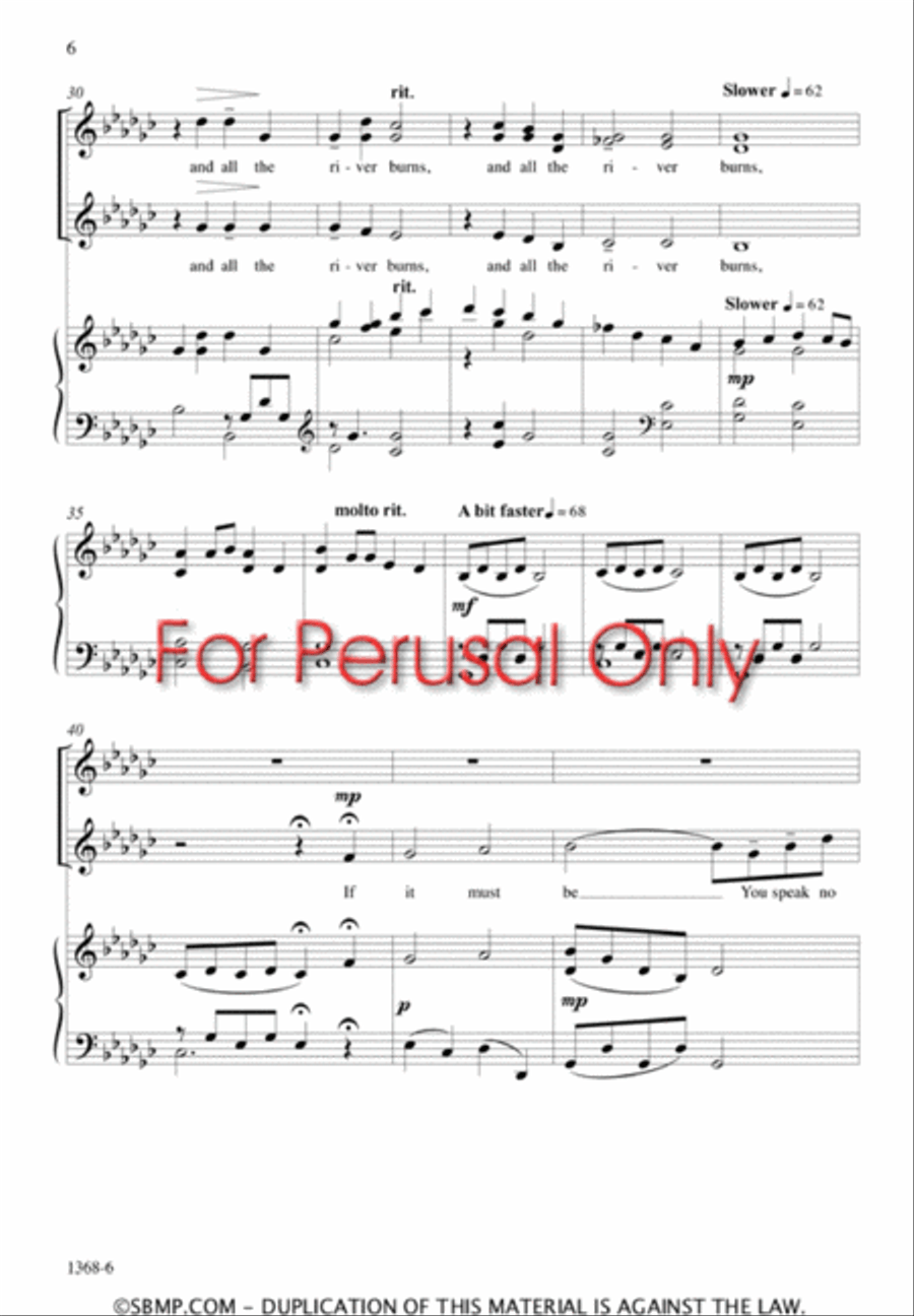 If It Must Be - Two-part Octavo 2-Part scores gallery preview page 5