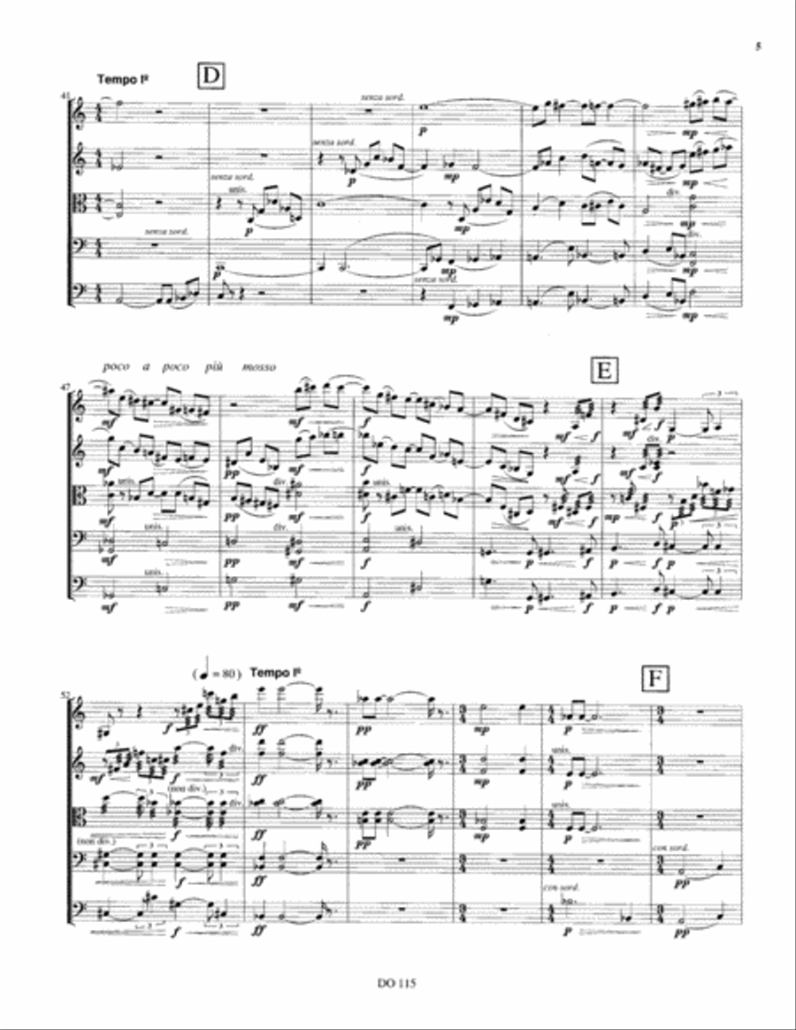 Adagio et Rondo Adagio et Rondo Orchestra scores gallery preview page 5