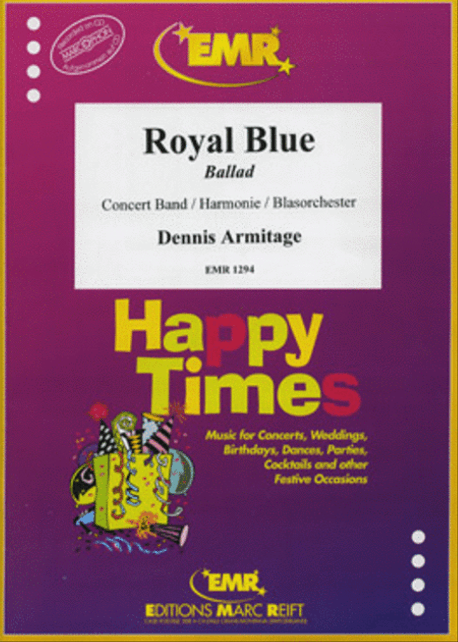 Royal Blue Concert Band scores gallery preview page 1