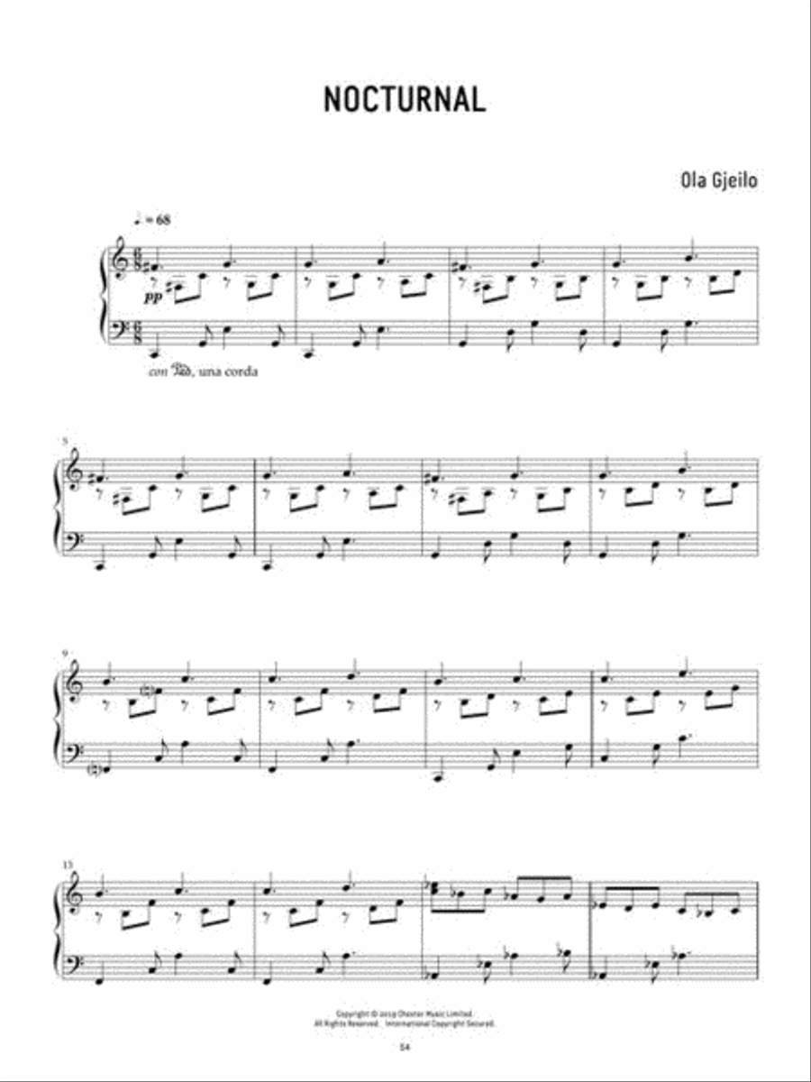 Night Night Piano Solo scores gallery preview page 6