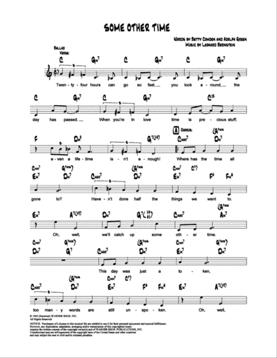 Some Other Time Some Other Time School and Community scores gallery preview page 1