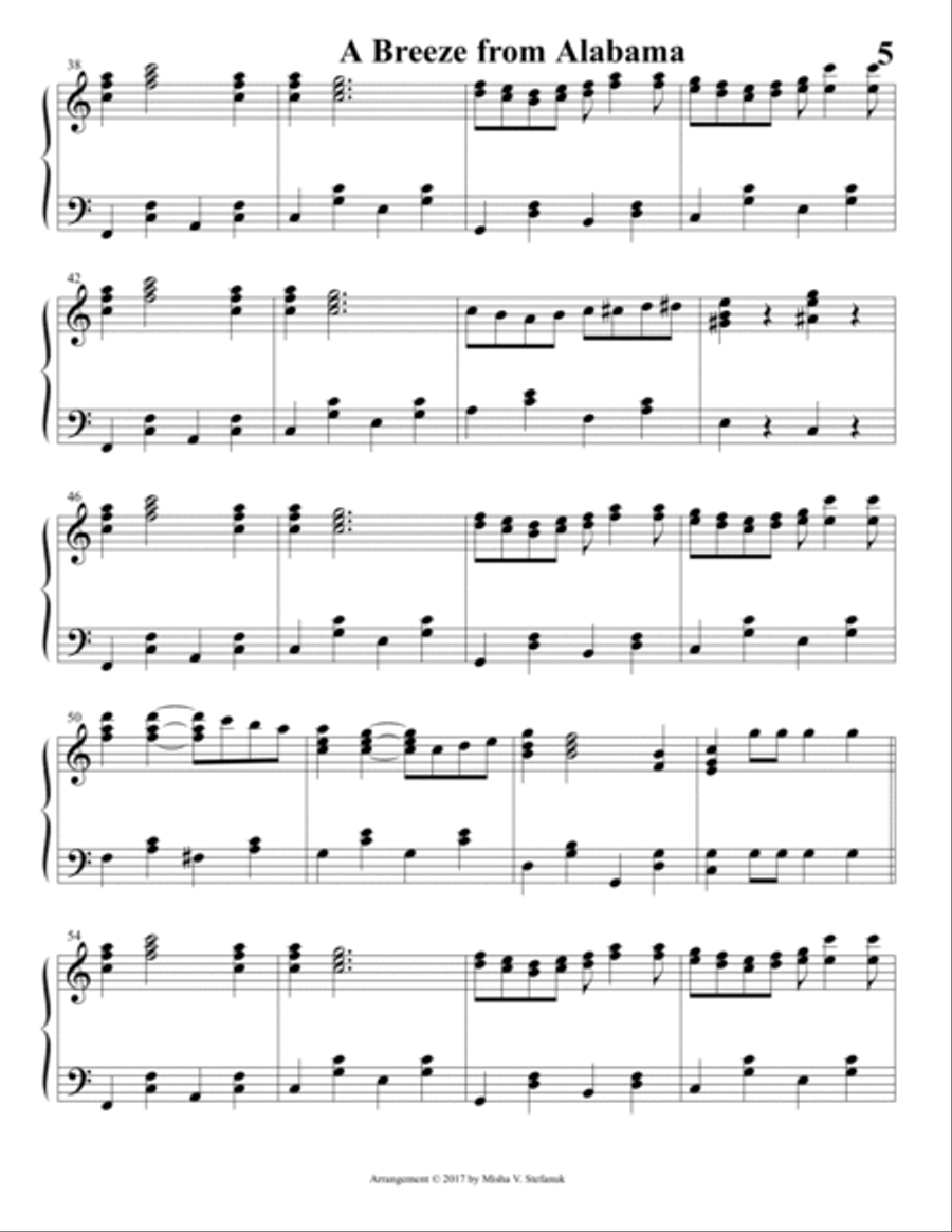 Scott Joplin Easy Piano Classics Easy Piano scores gallery preview page 5
