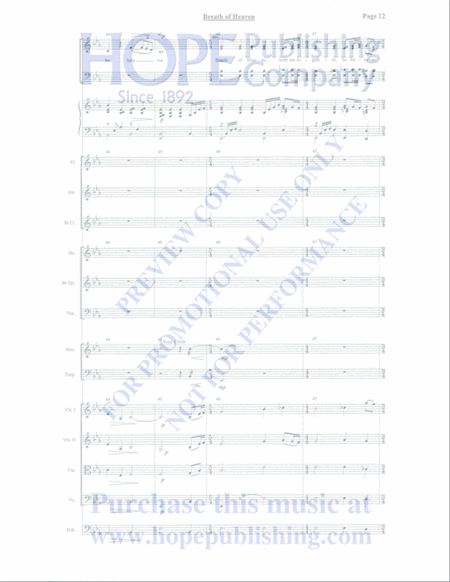 Emmanuel Emmanuel Orchestra scores gallery preview page 64