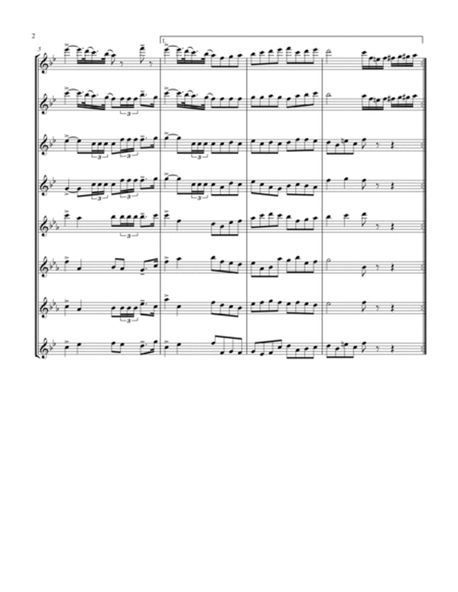 Coronation March (Db) (Saxophone Octet - 4 Alto, 3 Tenor, 1 Bari)