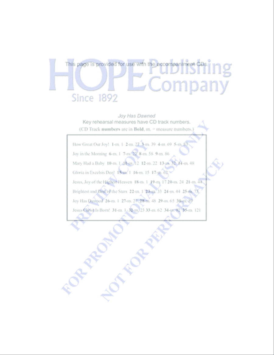 Joy Has Dawned Joy Has Dawned 4-Part scores gallery preview page 4