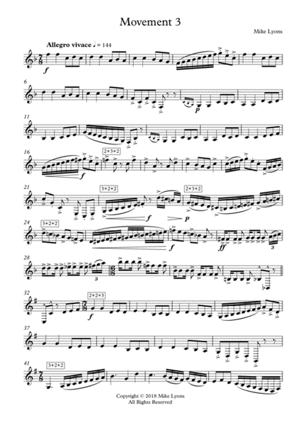 Horn Sonata No. 2 - 3rd. Movement - Allegro vivace image number null