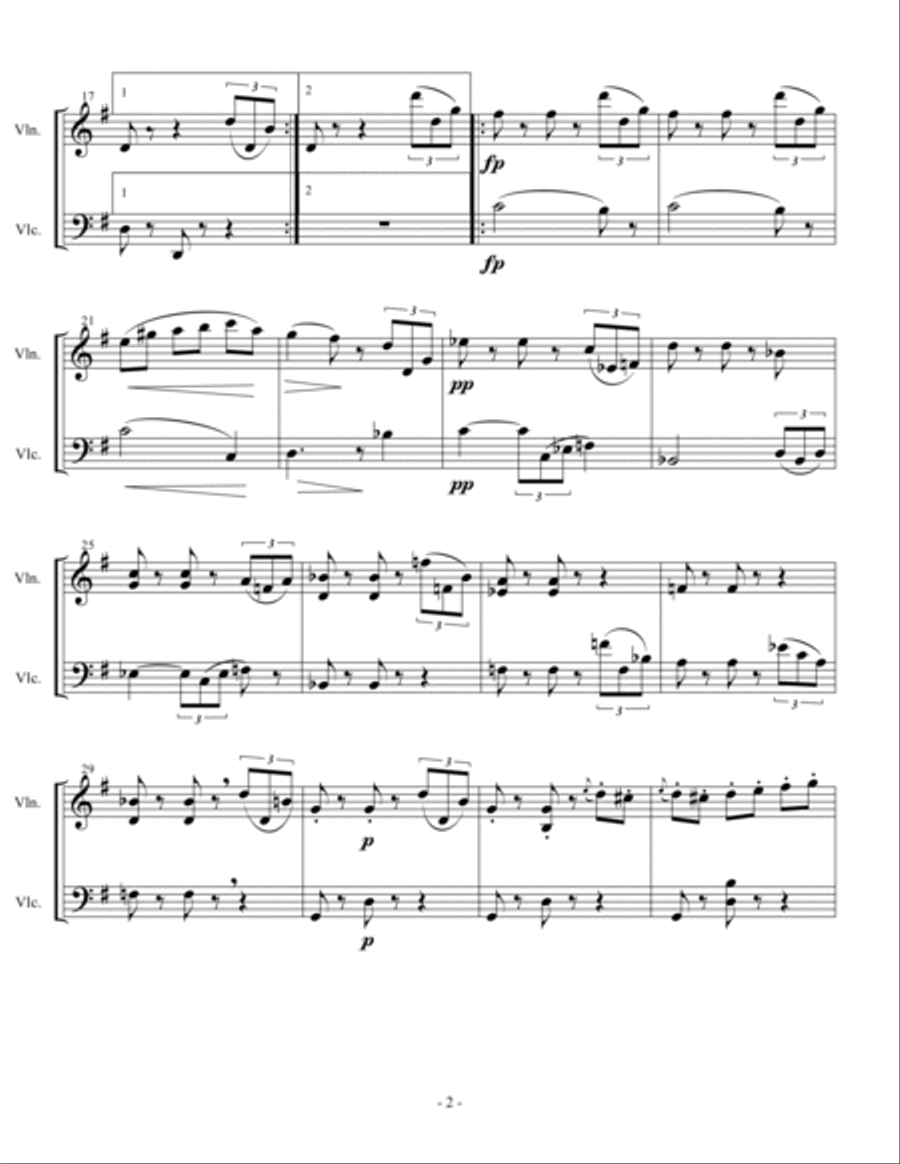 Scherzo Scherzo Set of Parts scores gallery preview page 3