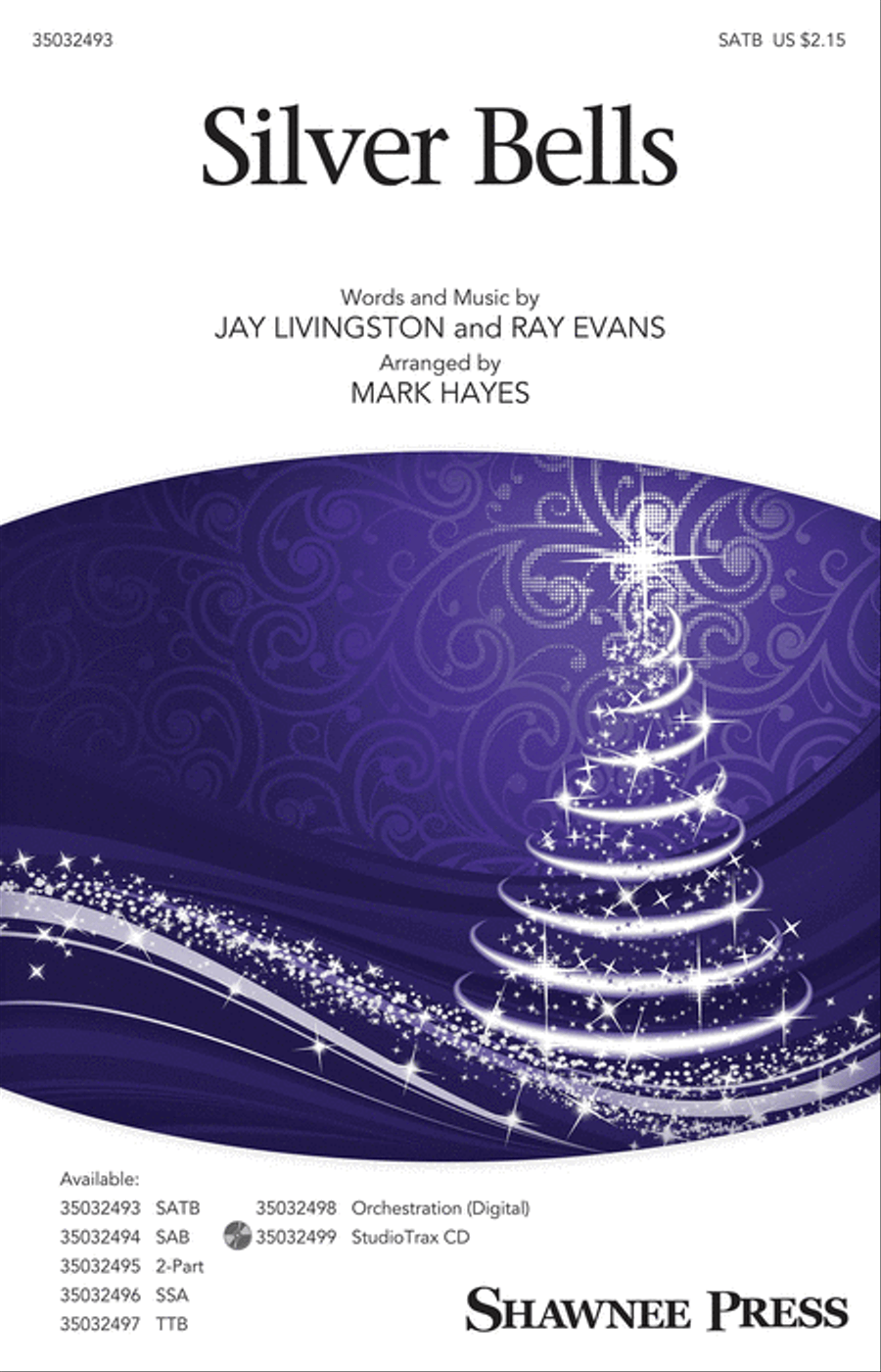 Silver Bells Silver Bells 4-Part scores gallery preview page 1