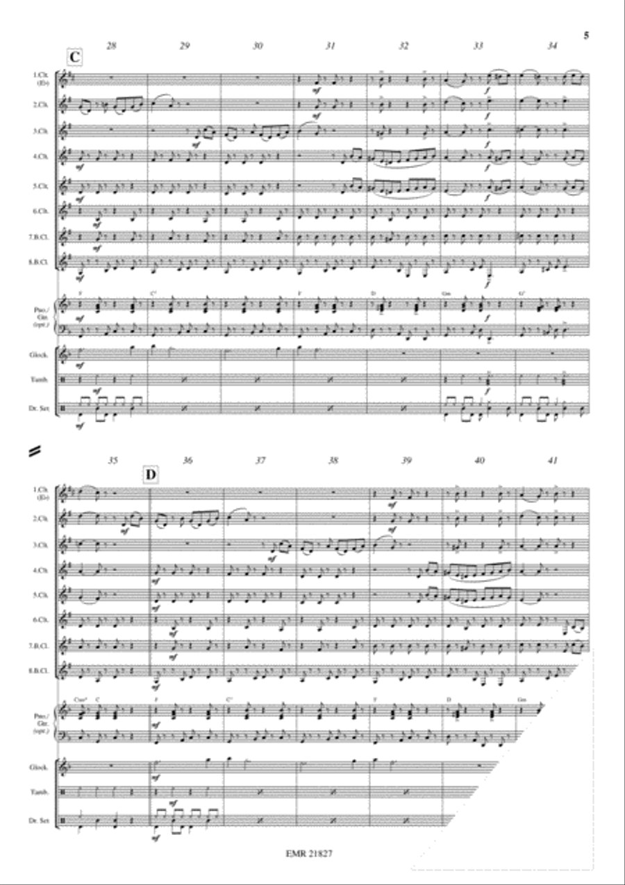El Choclo Clarinet scores gallery preview page 5